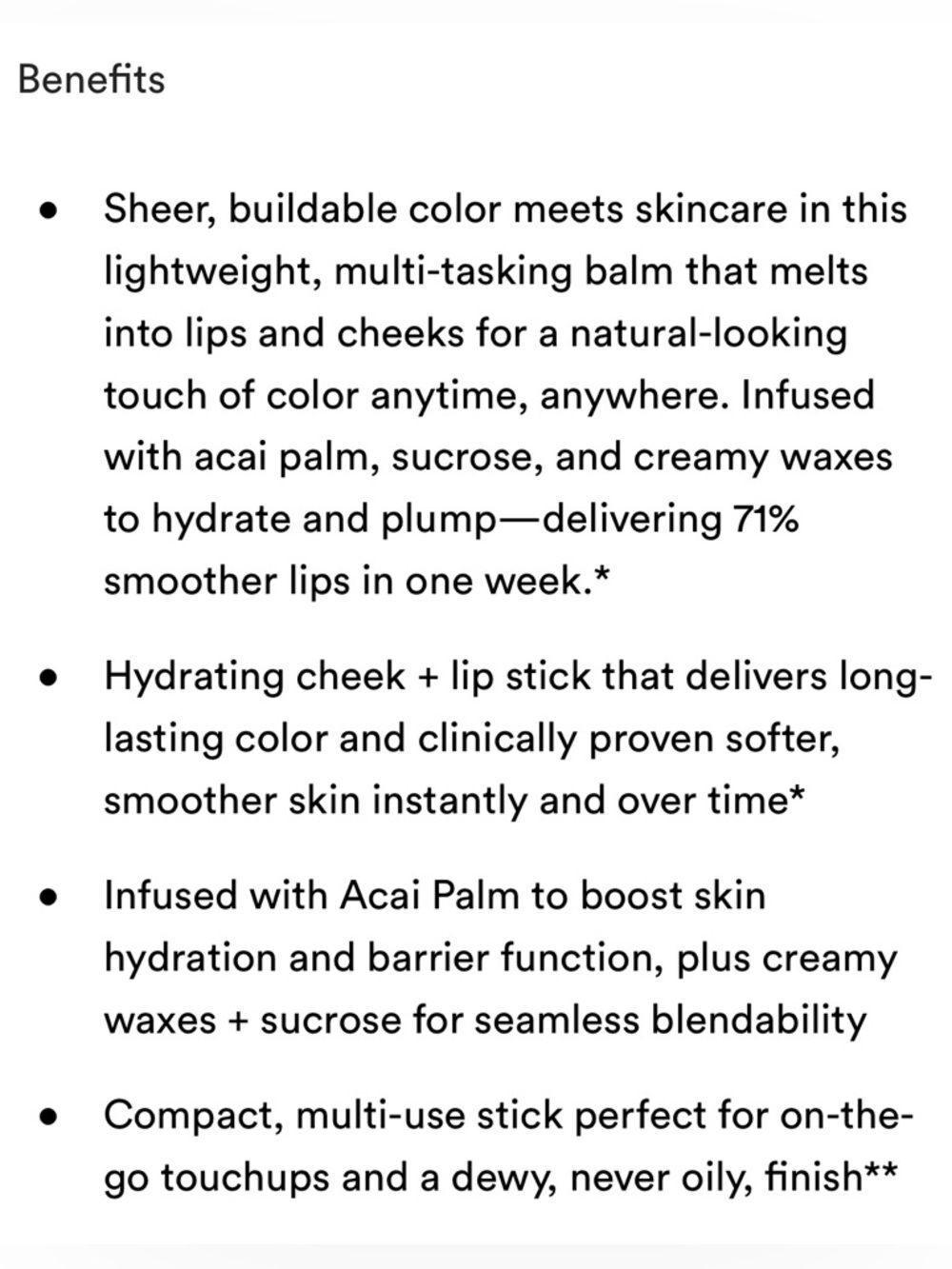 bareMinerals GEN NUDE Dew in One Cheek & Lip Stick Color: Brick It On - Picture 10 of 11